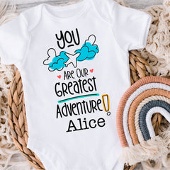 You Are Our Greatest Adventure Baby Bodysuit